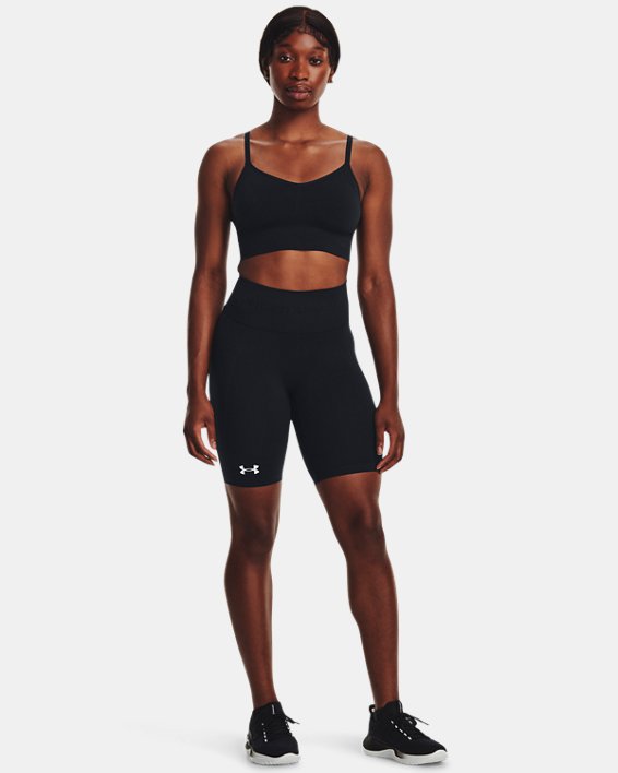 Women's UA Train Seamless Shorts, Black, pdpMainDesktop image number 2